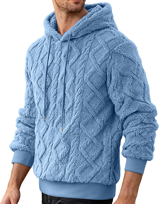 Double-sided Fleece Hoodie Streetwear Pullover Sweatshirt NDF-00001