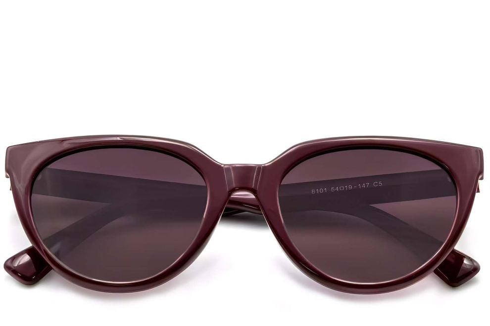 Schmetterlingsrote TR90-Sonnenbrille #BS0824-0039