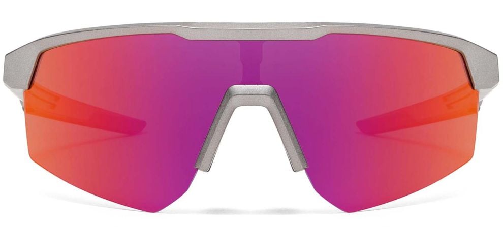 Semi-rimless Orange TR90 Polarized Sunglasses #BS0205-0045