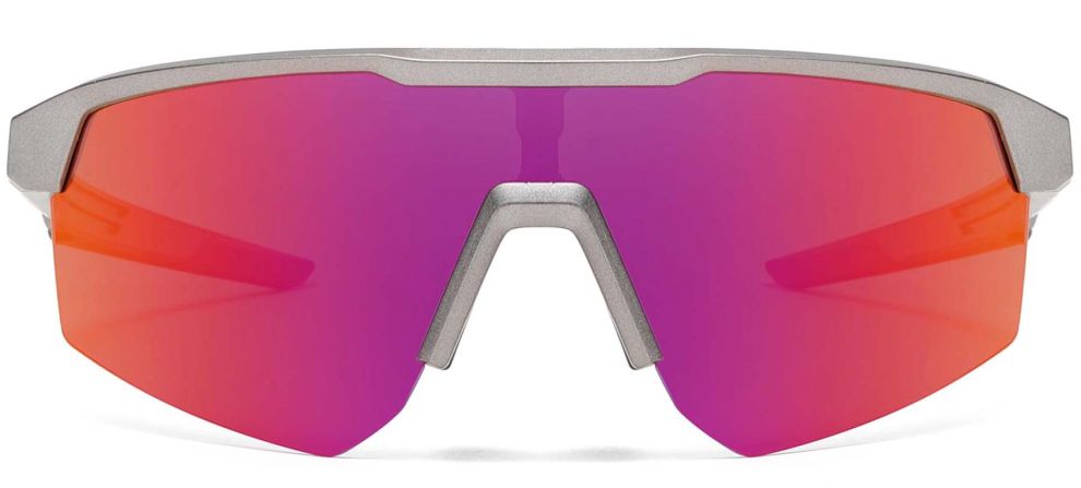 Semi-rimless Orange TR90 Polarized Sunglasses #BS0205-0045