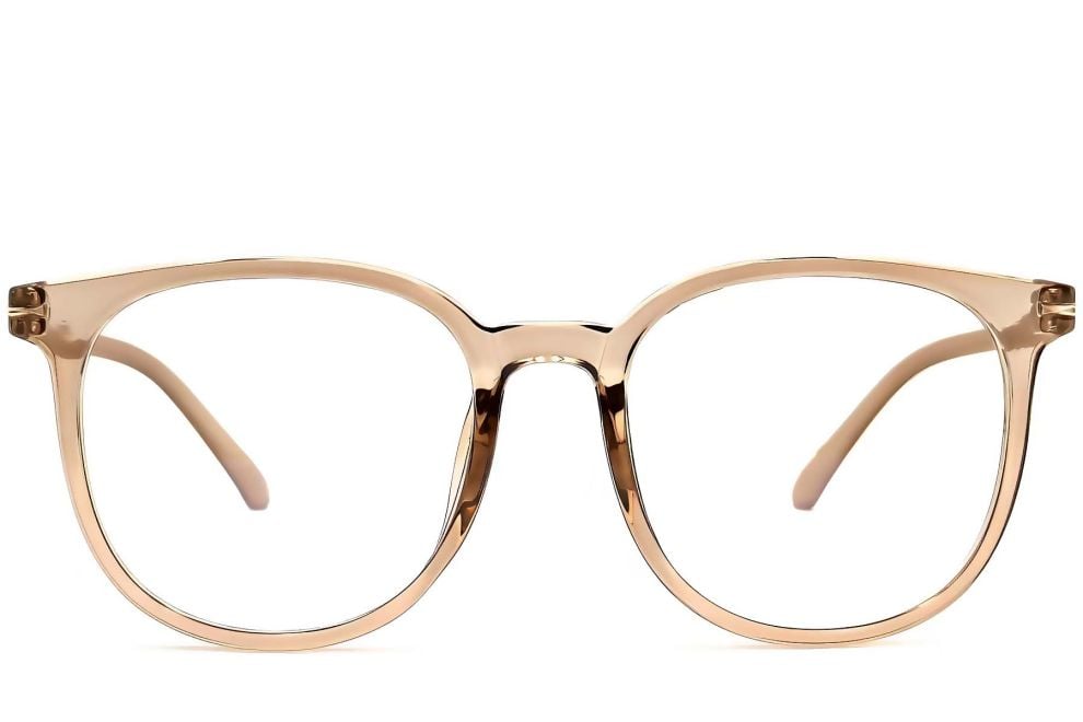 Oval Brown TR90 Glasses #BS0406-0040