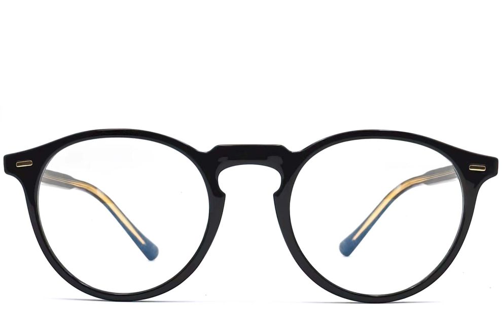Oval Black TR90 Glasses #BS0406-0054