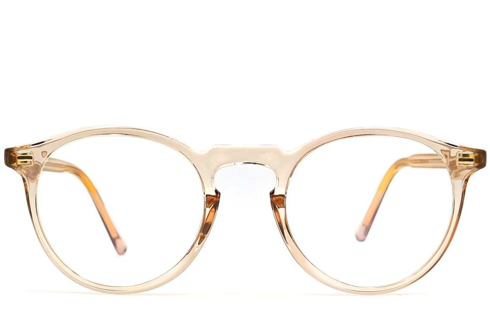 Oval Brown TR90 Glasses #BS0406-0058