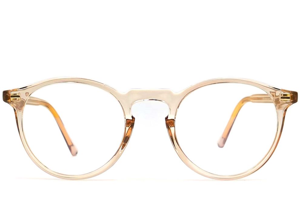 Oval Brown TR90 Glasses #BS0406-0058