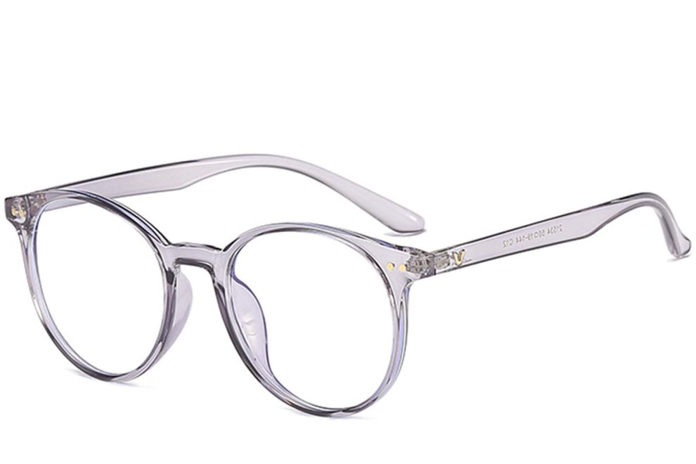 Oval Grey TR90 Glasses #BS0406-0072