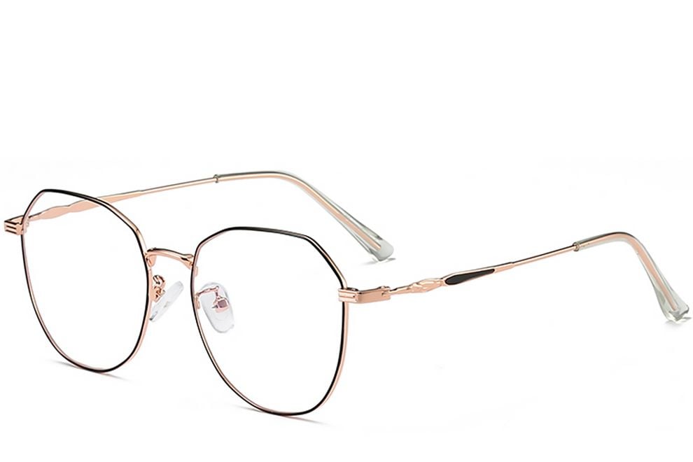 Geometric Golden Metal Glasses #BS0406-0108