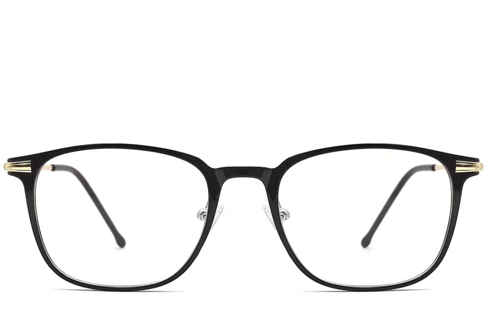 Rectangular Golden TR90 Glasses #BS0406-0140