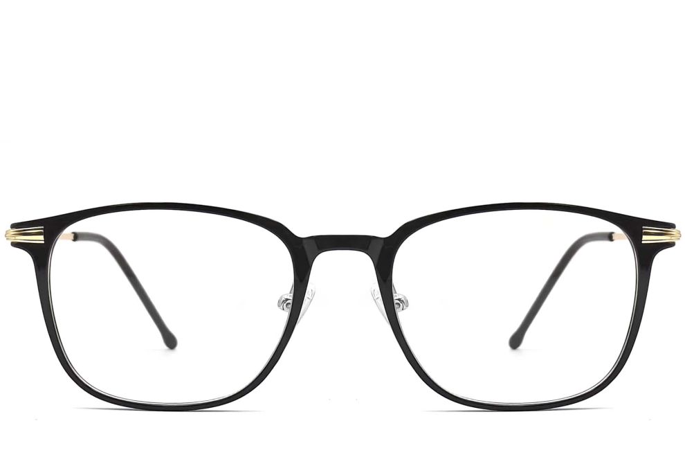 Rectangular Golden TR90 Glasses #BS0406-0140