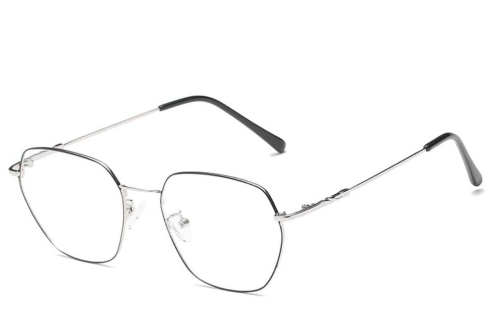 Geometric Silver Metal Glasses #BS0406-0148