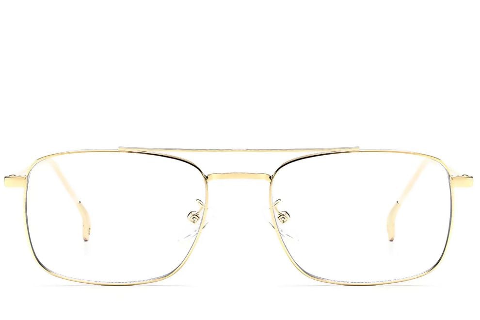 Aviator Golden Metal Glasses #BS0406-0195