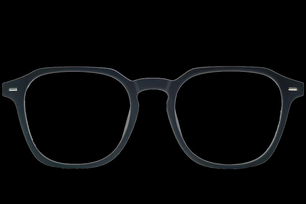 Gafas rectangulares negras TR90 #BS0406-0219