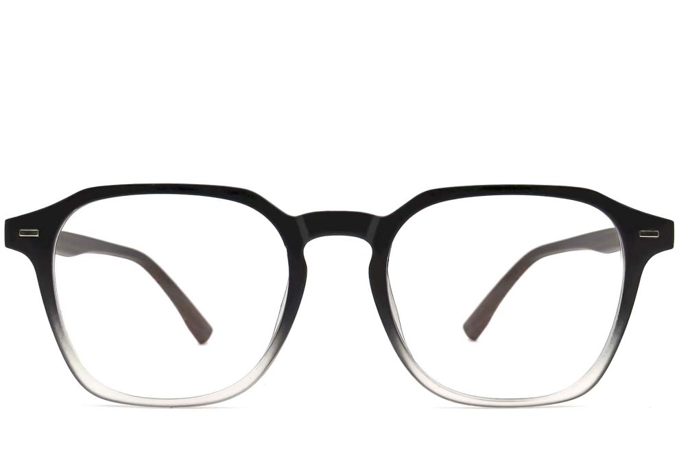 Lunettes rectangulaires noires TR90 #BS0406-0220