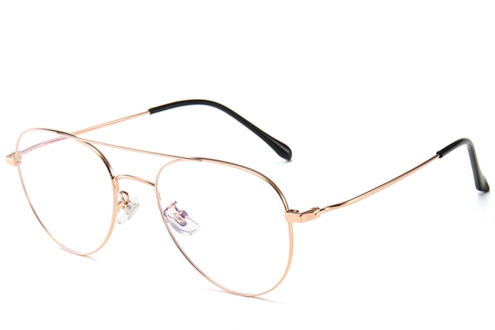 Gafas de aviador de titanio rosa #BS0406-0275