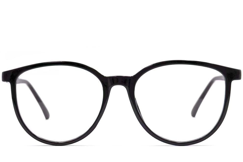 Oval Black TR90 Glasses #BS0406-0289
