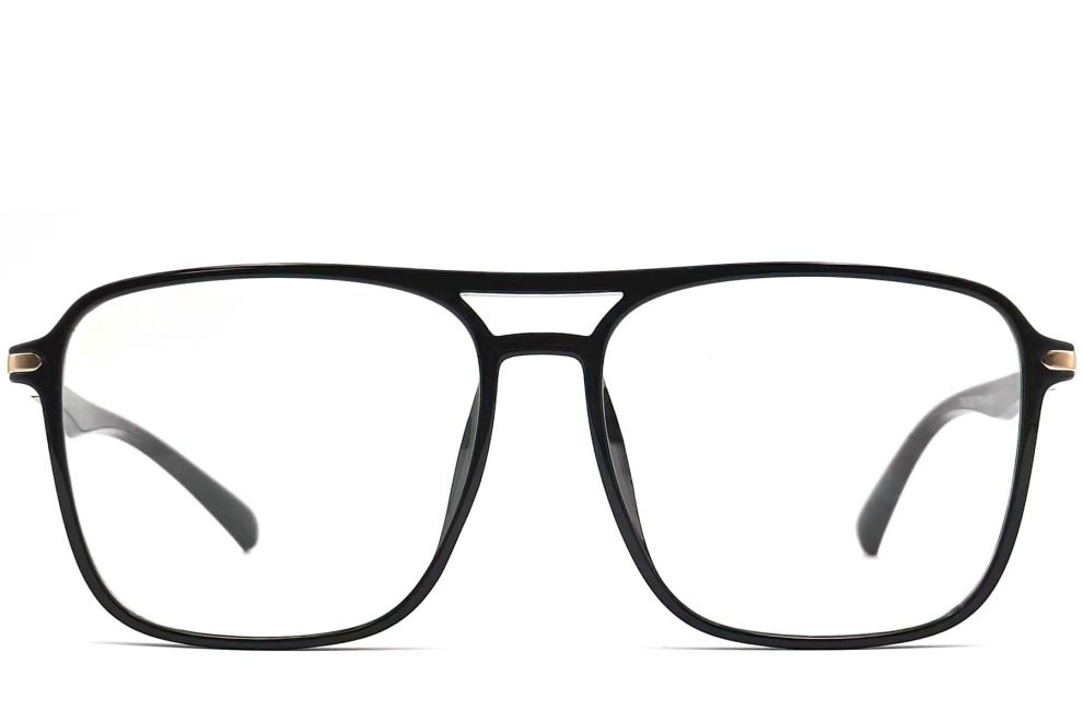 Aviator Black TR90 Glasses #BS0406-0296