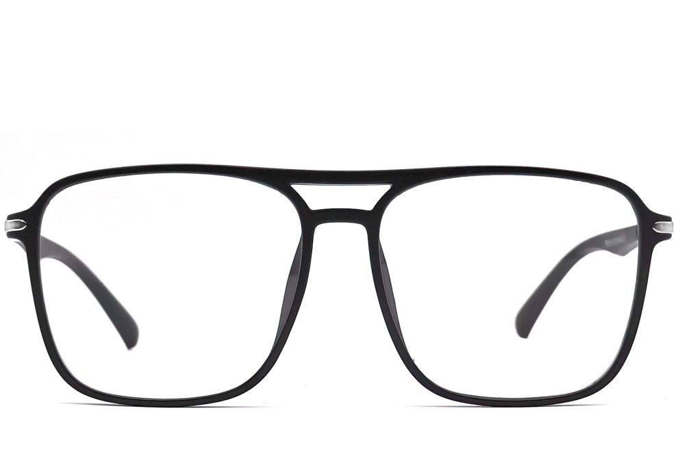 Aviator Black TR90 Glasses #BS0406-0297