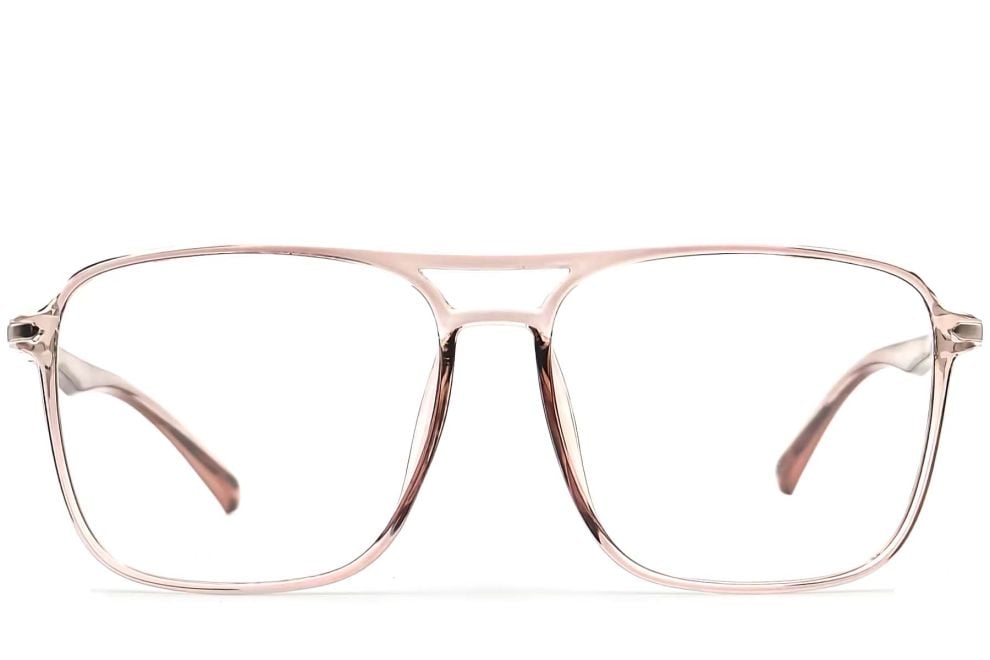 Aviator Pink TR90 Glasses #BS0406-0298