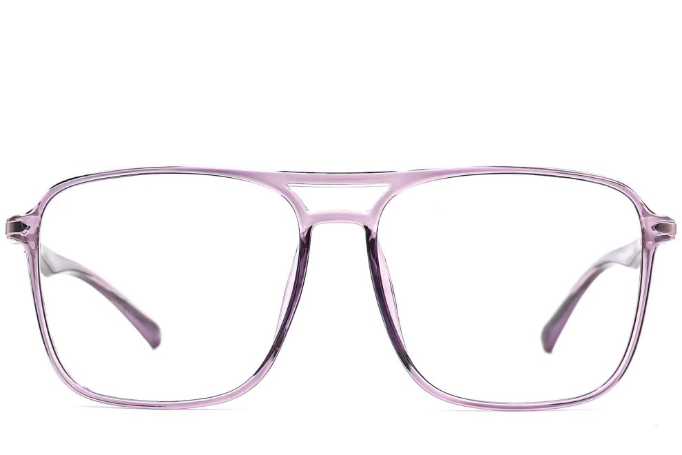 Aviator Purple TR90 Glasses #BS0406-0299