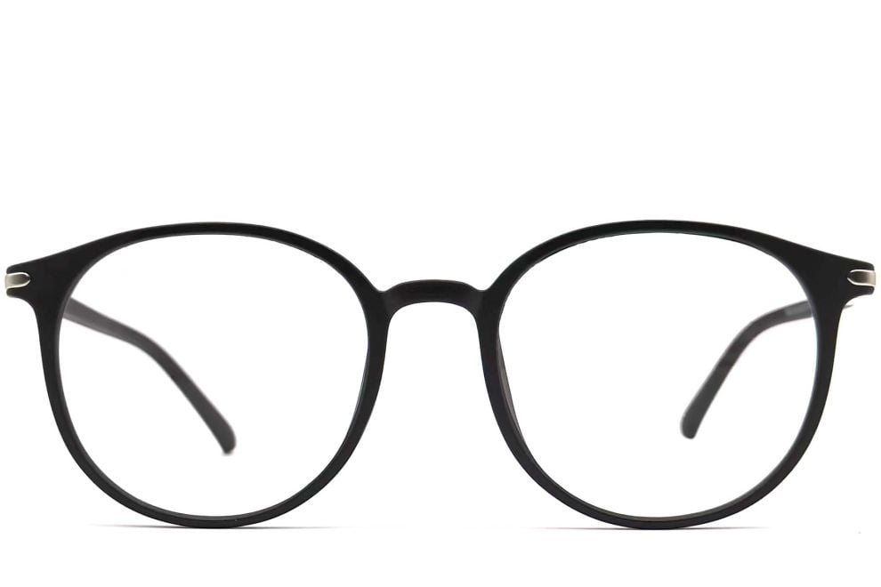 Oval Black TR90 Glasses #BS0406-0302