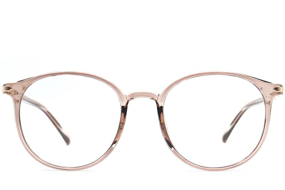 Oval Brown TR90 Glasses #BS0406-0303