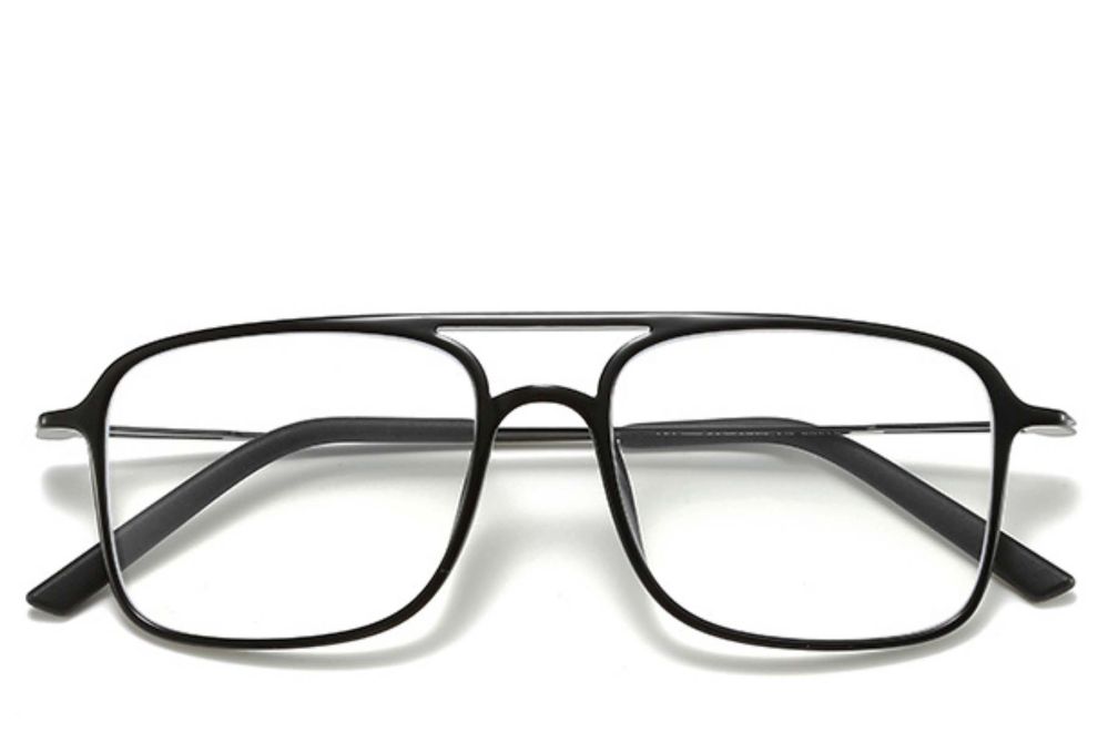 Gafas de aviador Ultem negras #BS0406-0312