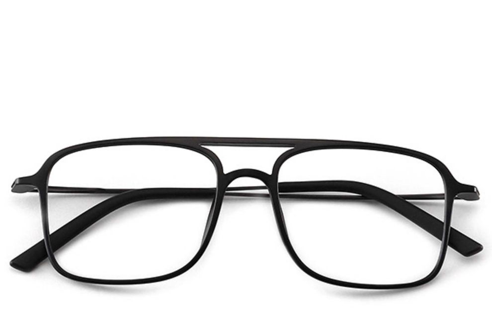 Lunettes Aviator noires Ultem #BS0406-0314