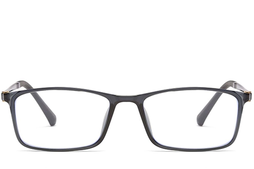 Rectangular Grey Ultem Glasses #BS0406-0321