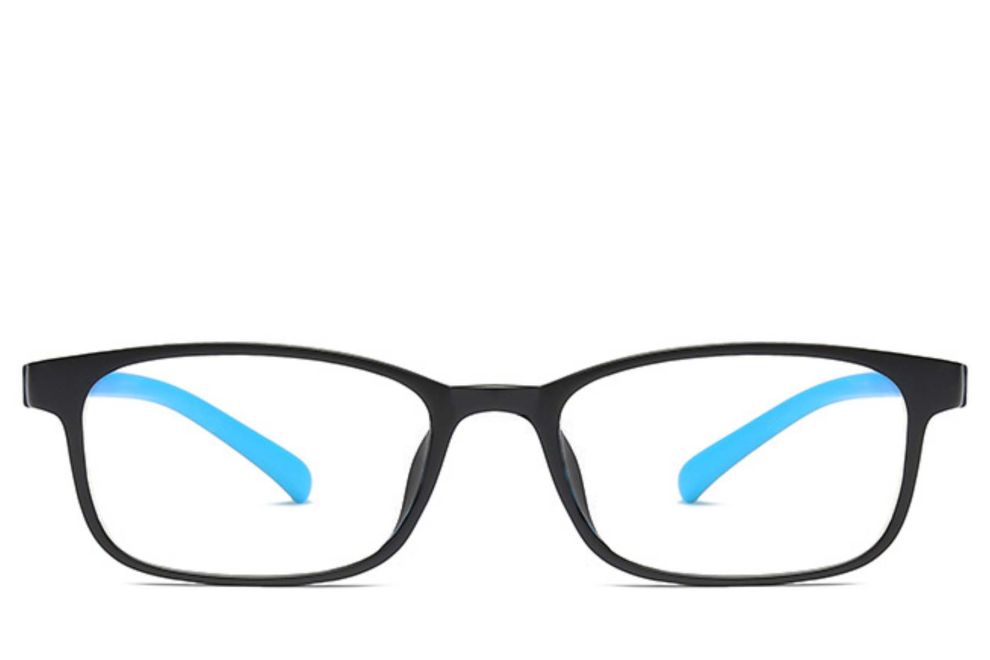 Rectangular Blue TR90 Kids Glasses #BS0406-0354