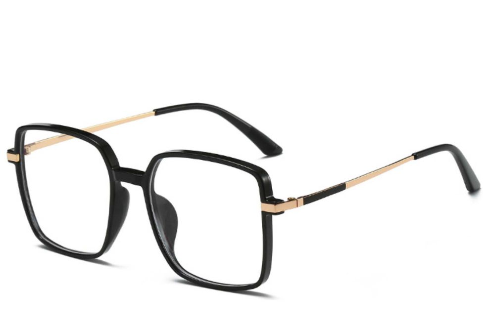 Rectangular Black TR90 Glasses #BS0406-0362