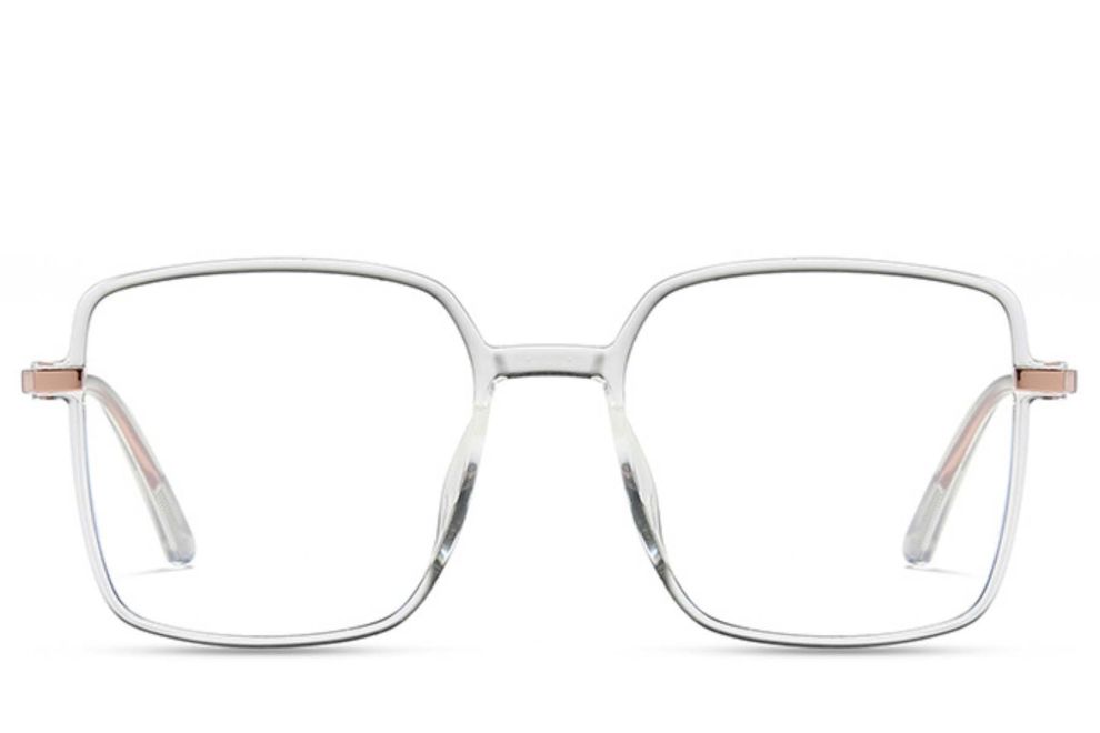 Rectangular Transparent TR90 Glasses #BS0406-0363