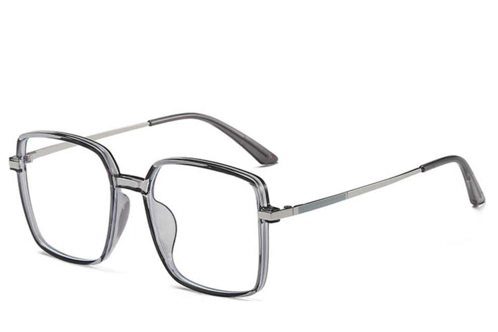 Rectangular Grey TR90 Glasses #BS0406-0364