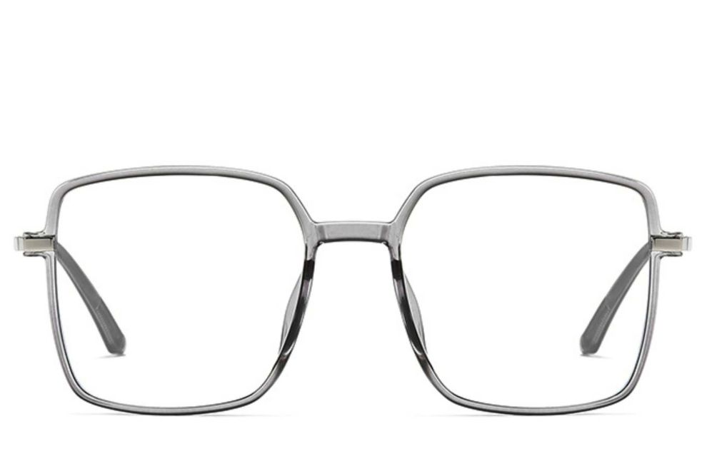 Rectangular Grey TR90 Glasses #BS0406-0364