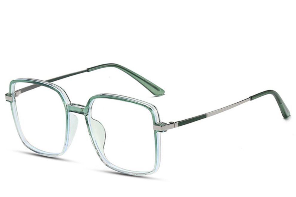 Rectangular Green TR90 Glasses #BS0406-0365