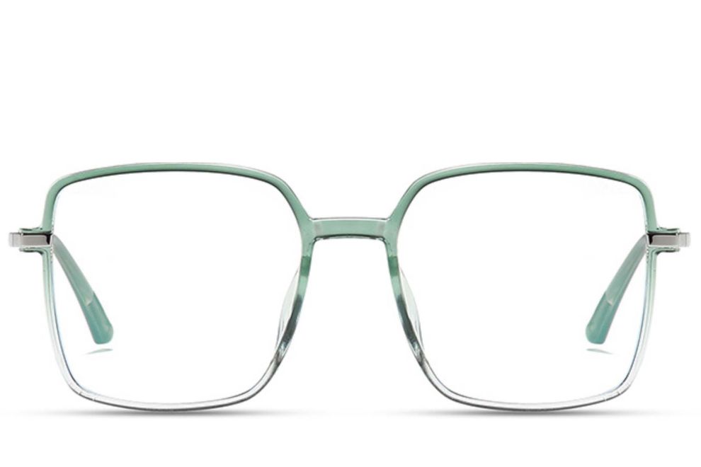Rectangular Green TR90 Glasses #BS0406-0365