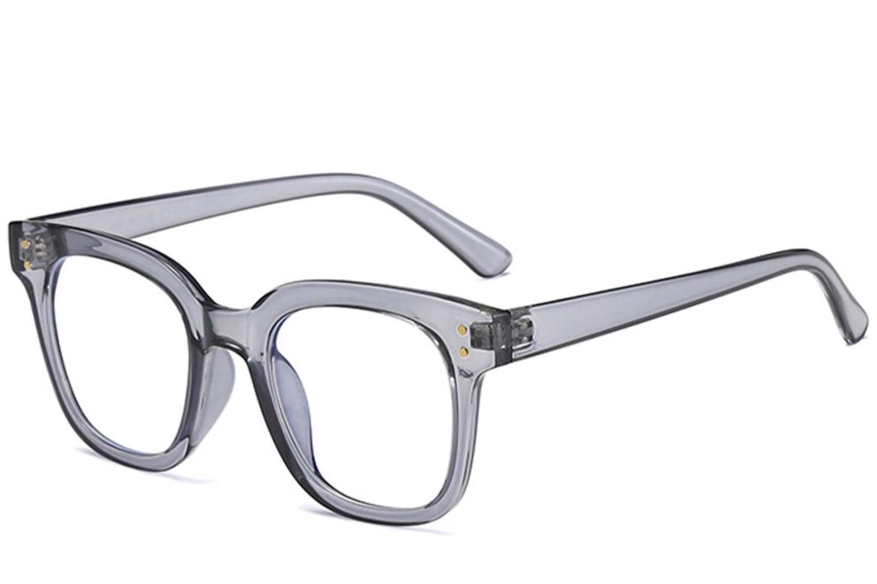Gafas rectangulares grises TR90 #BS0406-0397