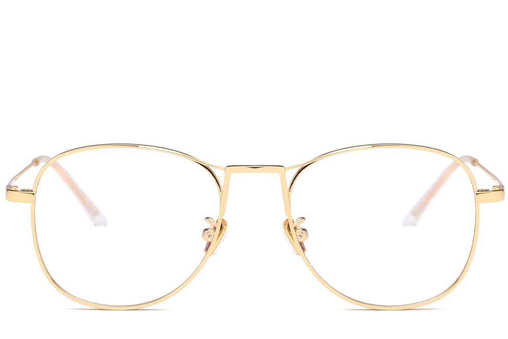 Lunettes aviateur en métal doré #BS0406-0431