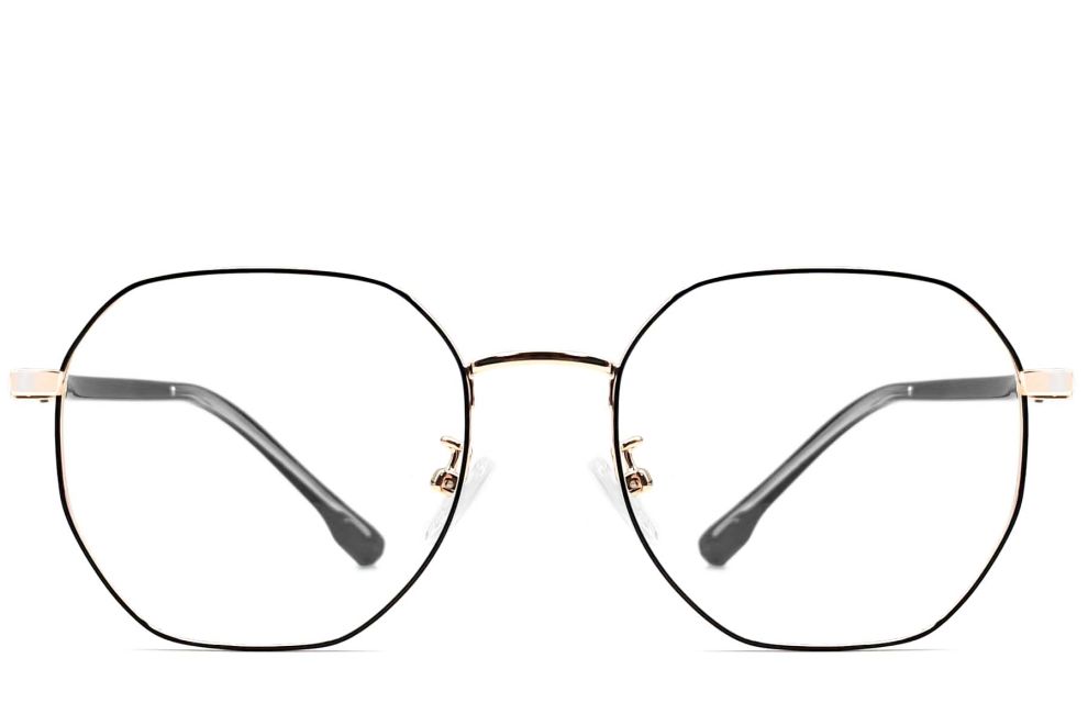 Geometric Golden Metal Glasses #BS0406-0505