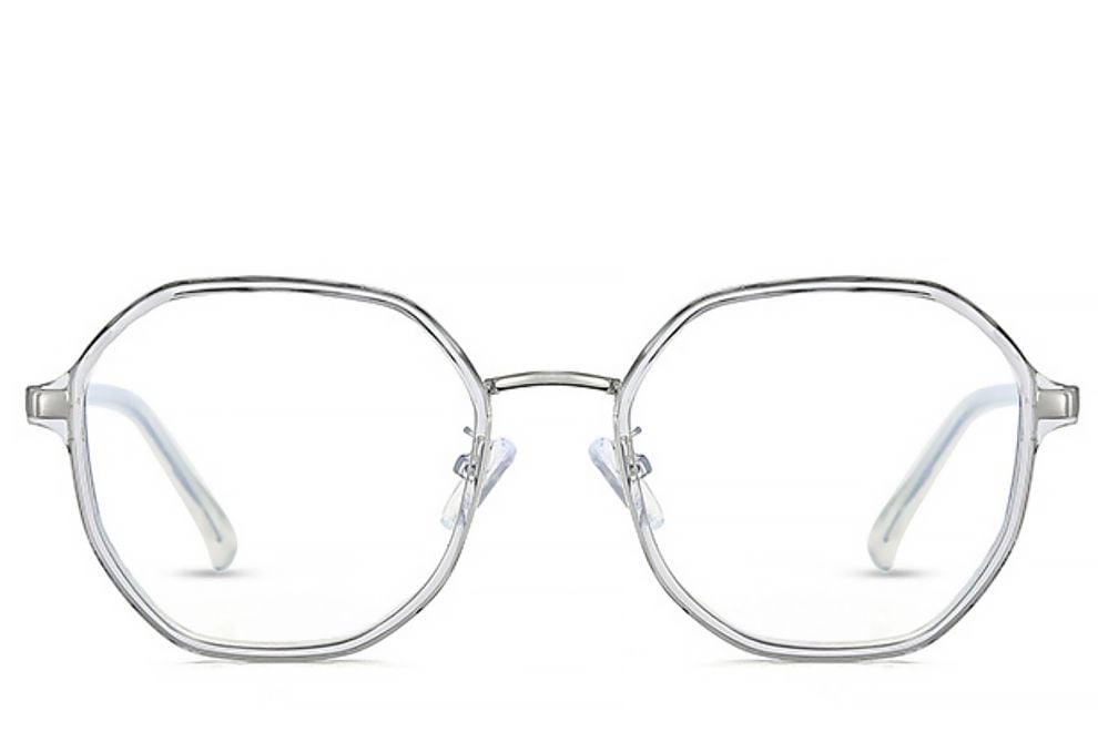 Geometric Grey Metal Glasses #BS0406-0517