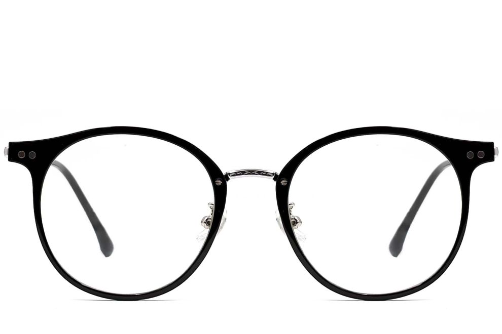 Oval Black TR90 Glasses #BS0406-0534