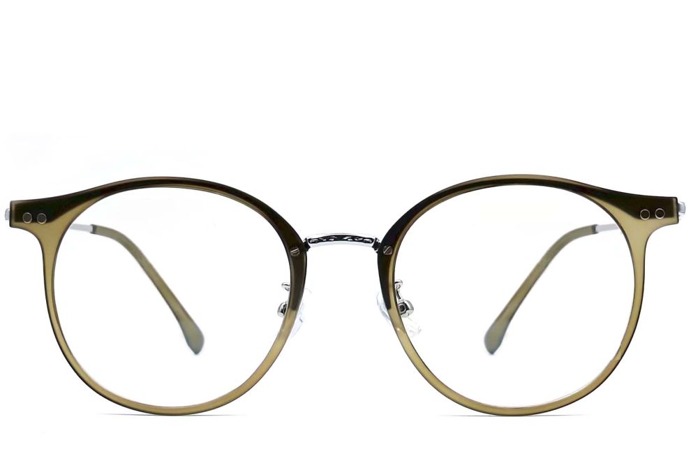 Oval Green TR90 Glasses #BS0406-0535