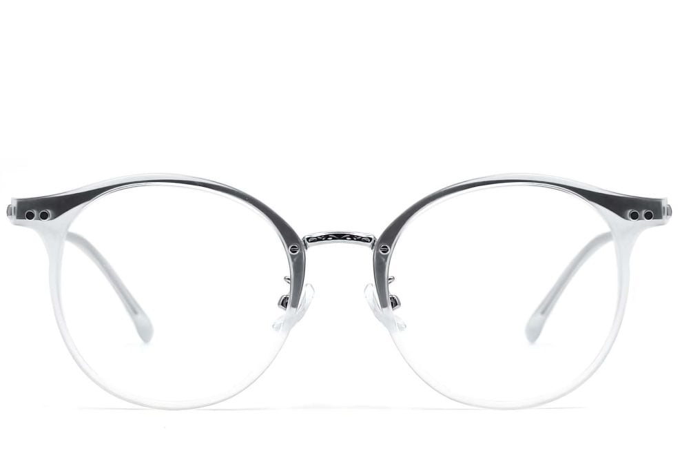 Oval Transparent TR90 Glasses #BS0406-0537