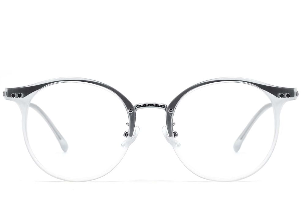 Ovale transparente TR90-Brille #BS0406-0537
