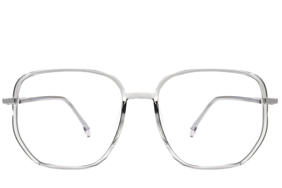 Rectangular Grey TR90 Glasses #BS0406-0591