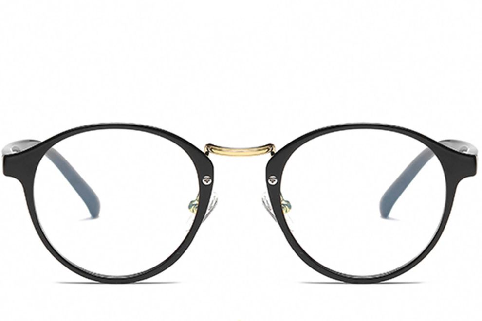 Oval Black TR90 Glasses #BS0406-0624