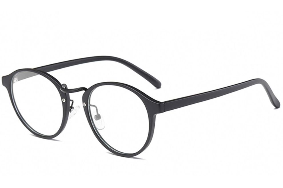 Lunettes ovales noires TR90 #BS0406-0626