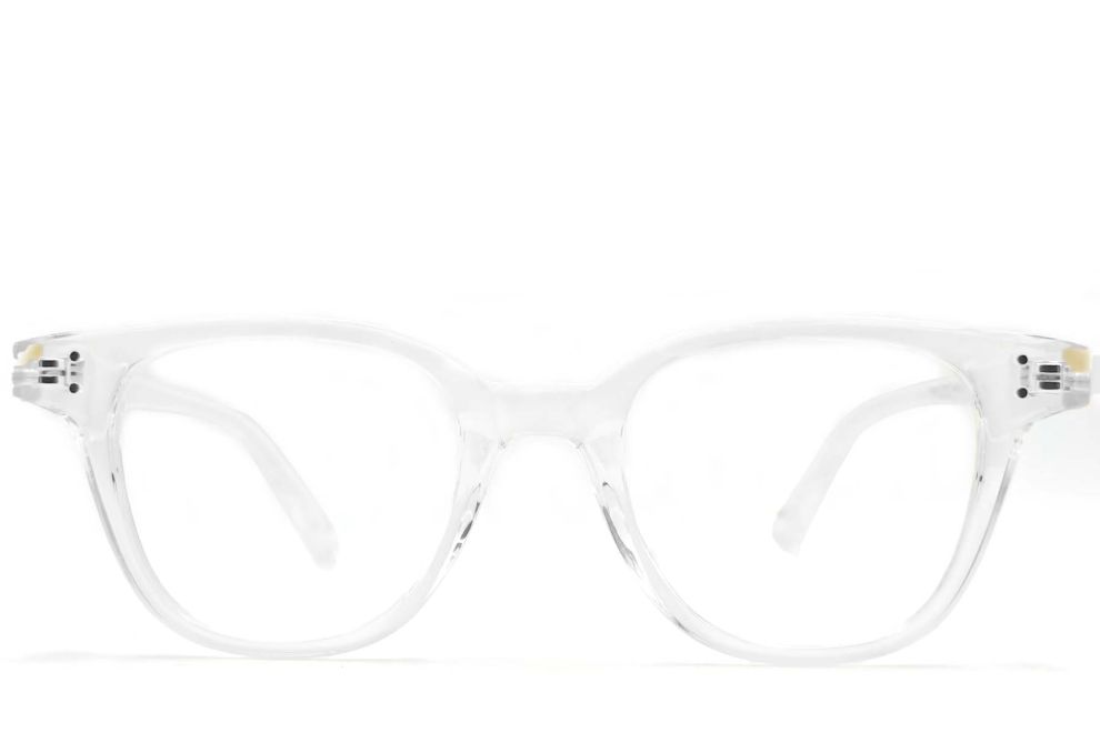 Rectangular Transparent TR90 Glasses #BS0406-0638