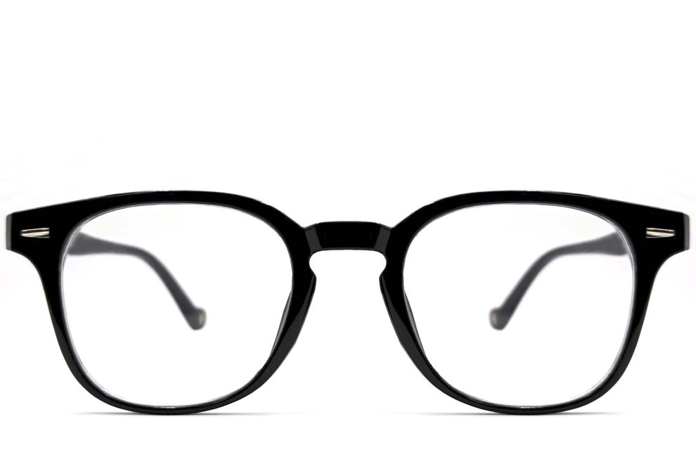 Gafas ovaladas negras TR90 #BS0406-0655