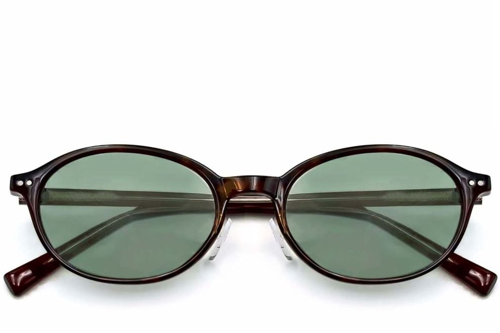 Ovale Schildpatt-TR90-Sonnenbrille #BS0406-0673
