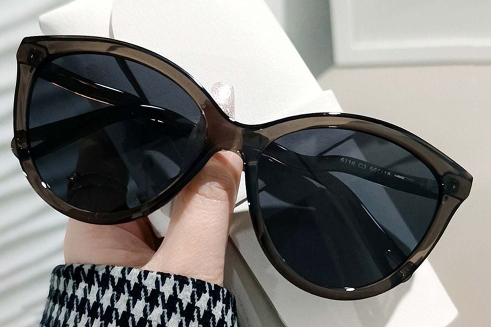 Schmetterlingsbraune TR90-Sonnenbrille #BS0406-0678