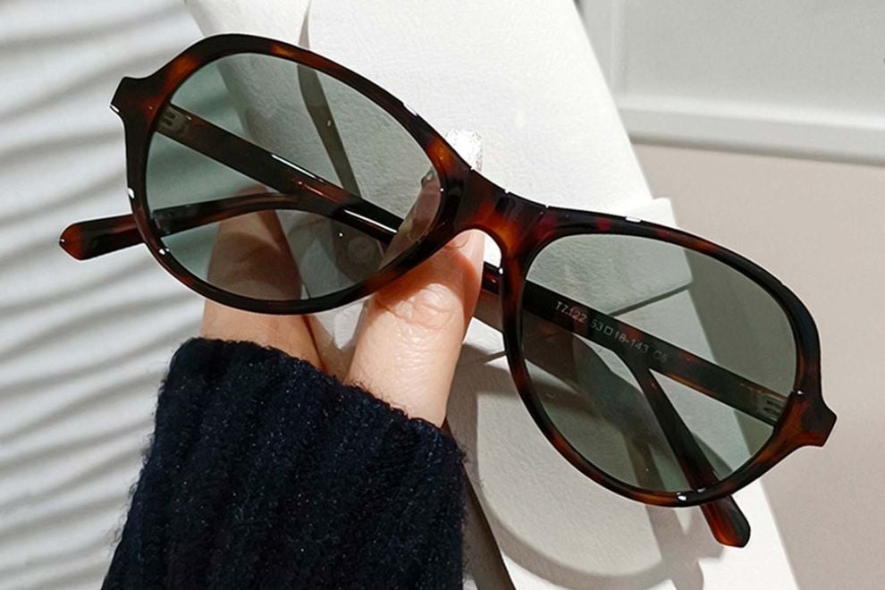 Oval Tortoiseshell TR90 Sunglasses #BS0406-0685